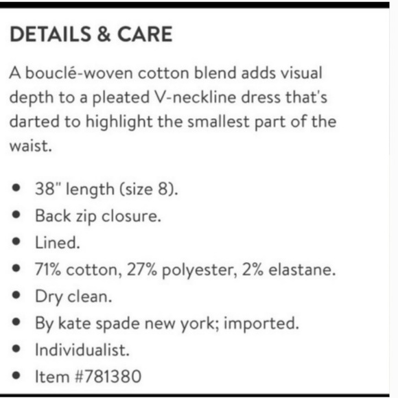 Kate Spade Gwendolyn Dress in Havana Coral size 4 - Picture 6 of 8